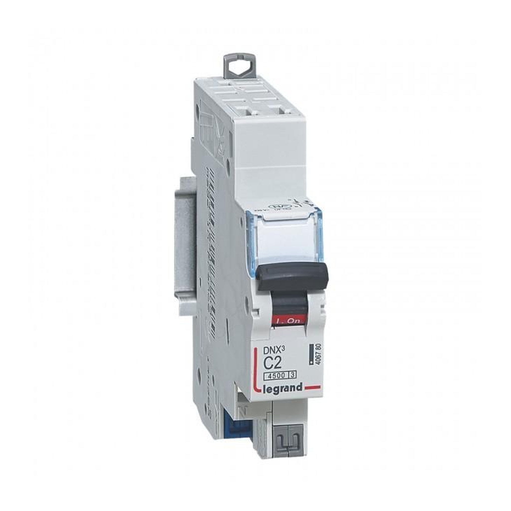 Legrand Disjoncteur phase + n 2 A automatique
