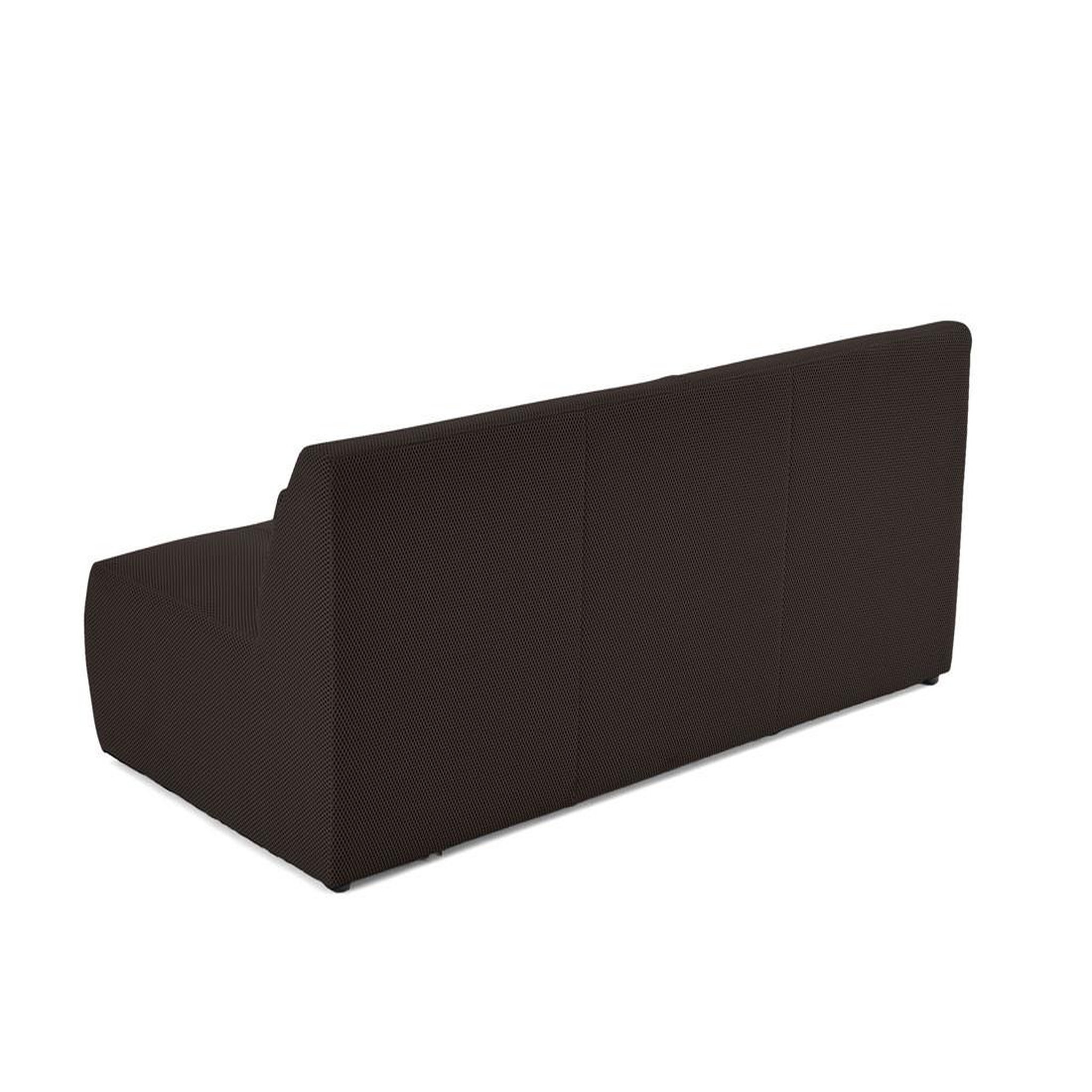 Voir la diapositive 4 : LISA DESIGN Onyx - canapé droit 3 places - en tissu mailles 3d