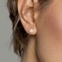 SC CRYSTAL Lot de 6 paires de boucles d'oreilles SC Crystal ornées de Cristaux scintillants