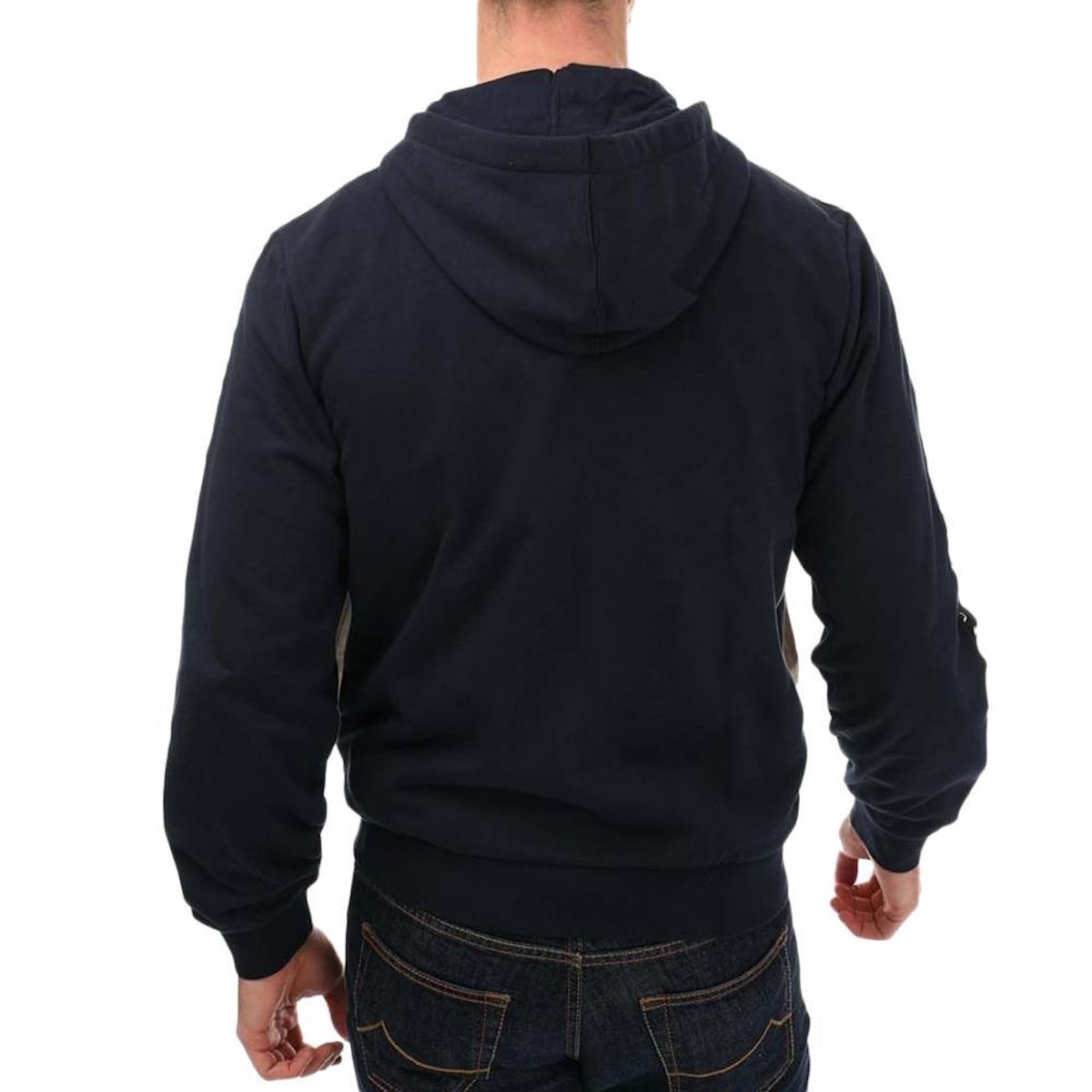 Lacoste Sweat à Capuche Blanc/Marron Homme Lacoste SH6905