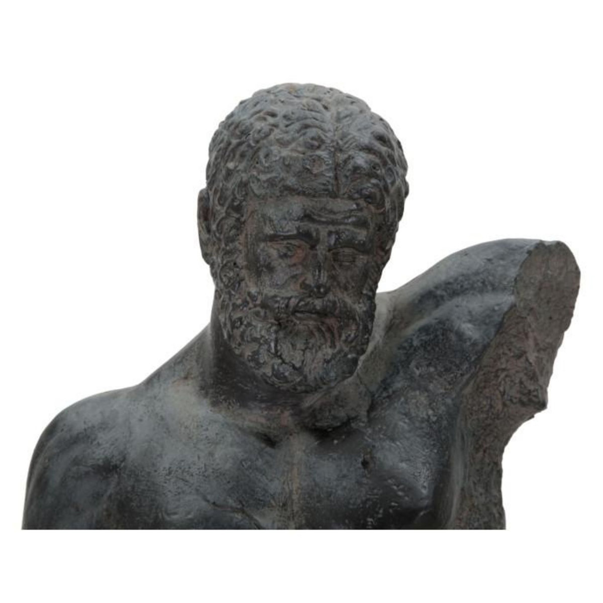 Paris Prix Statue Buste Masculin  Musée  57cm Noir