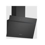 Voir la diapositive 1 : Siemens Hotte décorative inclinée 60cm 550m3/h noir - LC65KDK60