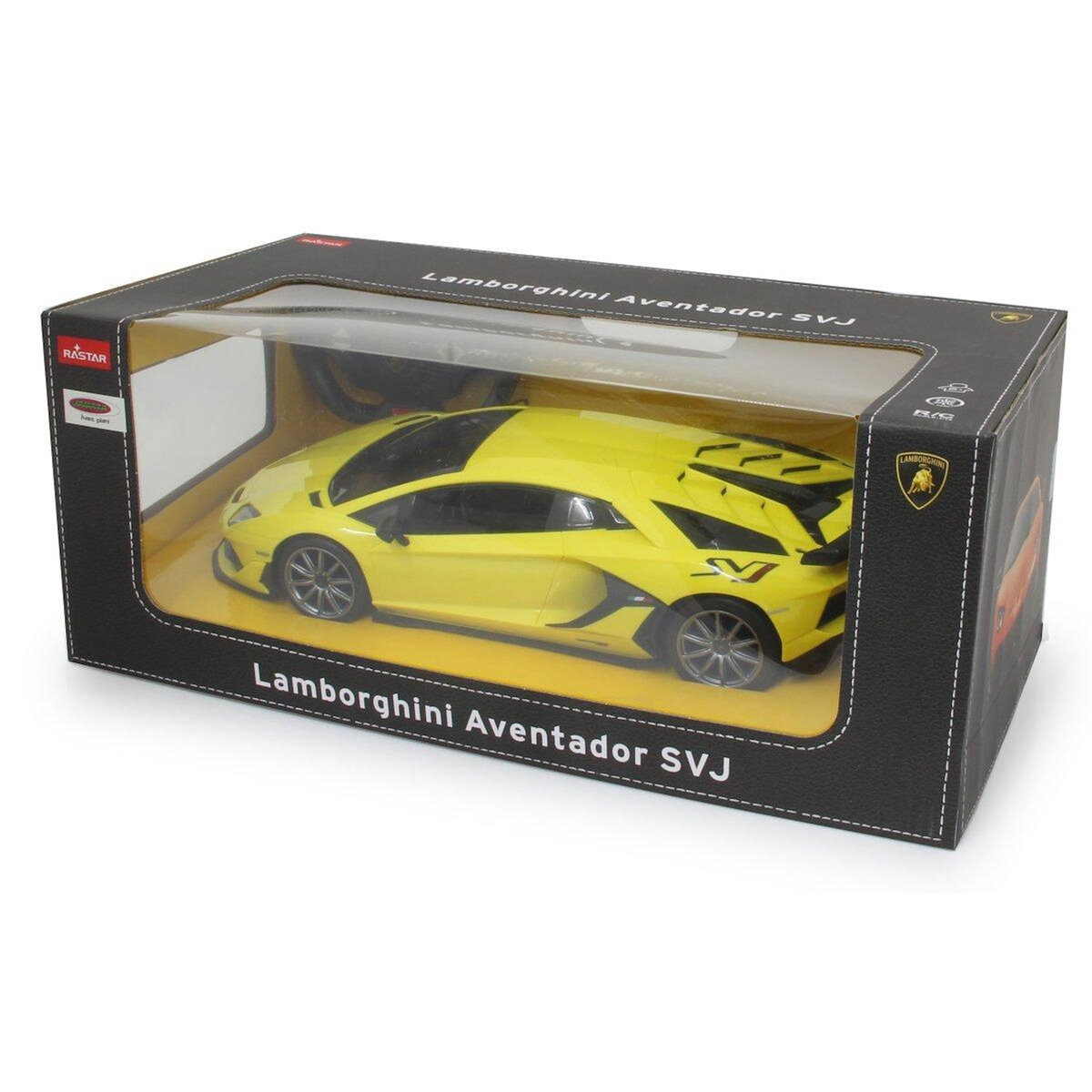 Jamara Voiture télécommandée Lamborghini Aventador SVJ 1:14 jaune 2,4GHz