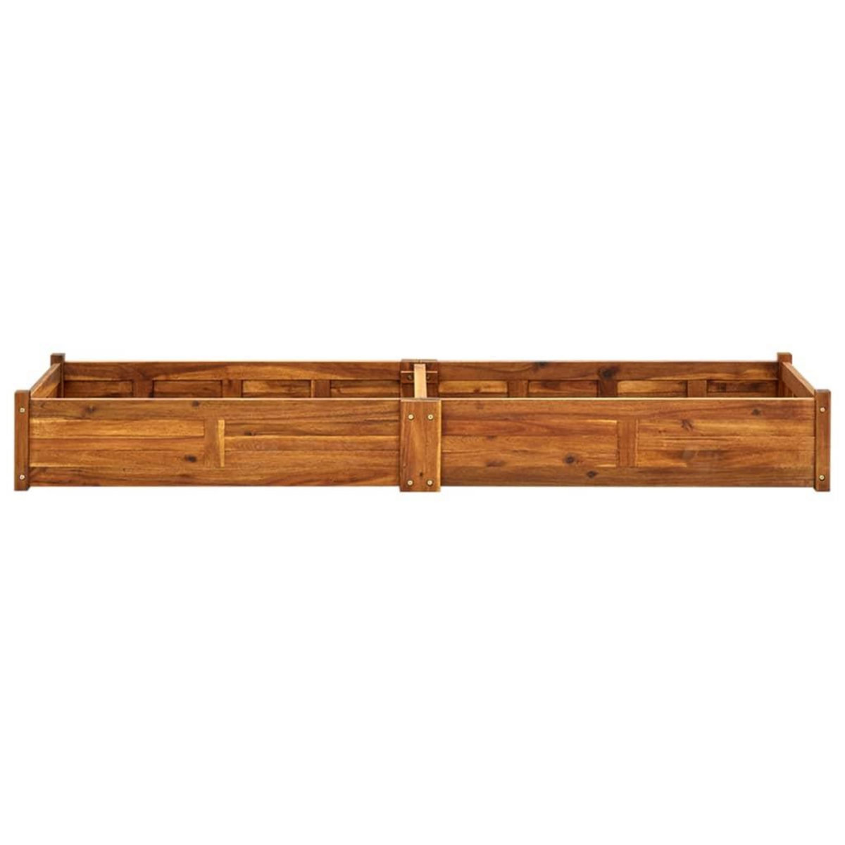 VIDAXL Lit sureleve de jardin Bois d'acacia 200x50x25 cm