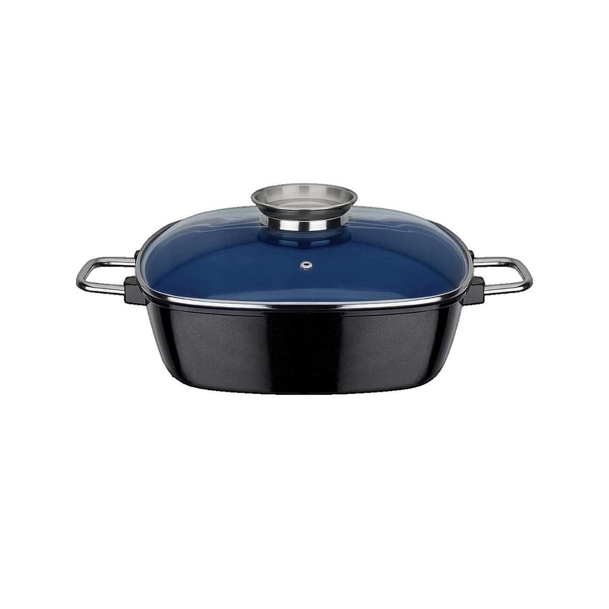 Voir la diapositive 2 : GSW Cocotte GSW 4005643167413 Aluminium 28x28 cm GREBLON Cobalt 5L