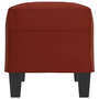 Voir la diapositive 4 : VIDAXL Banc Rouge bordeaux 70x35x41 cm Similicuir