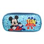 Bagtrotter BAGTROTTER Trousse scolaire rectangulaire Disney Mickey Bleu