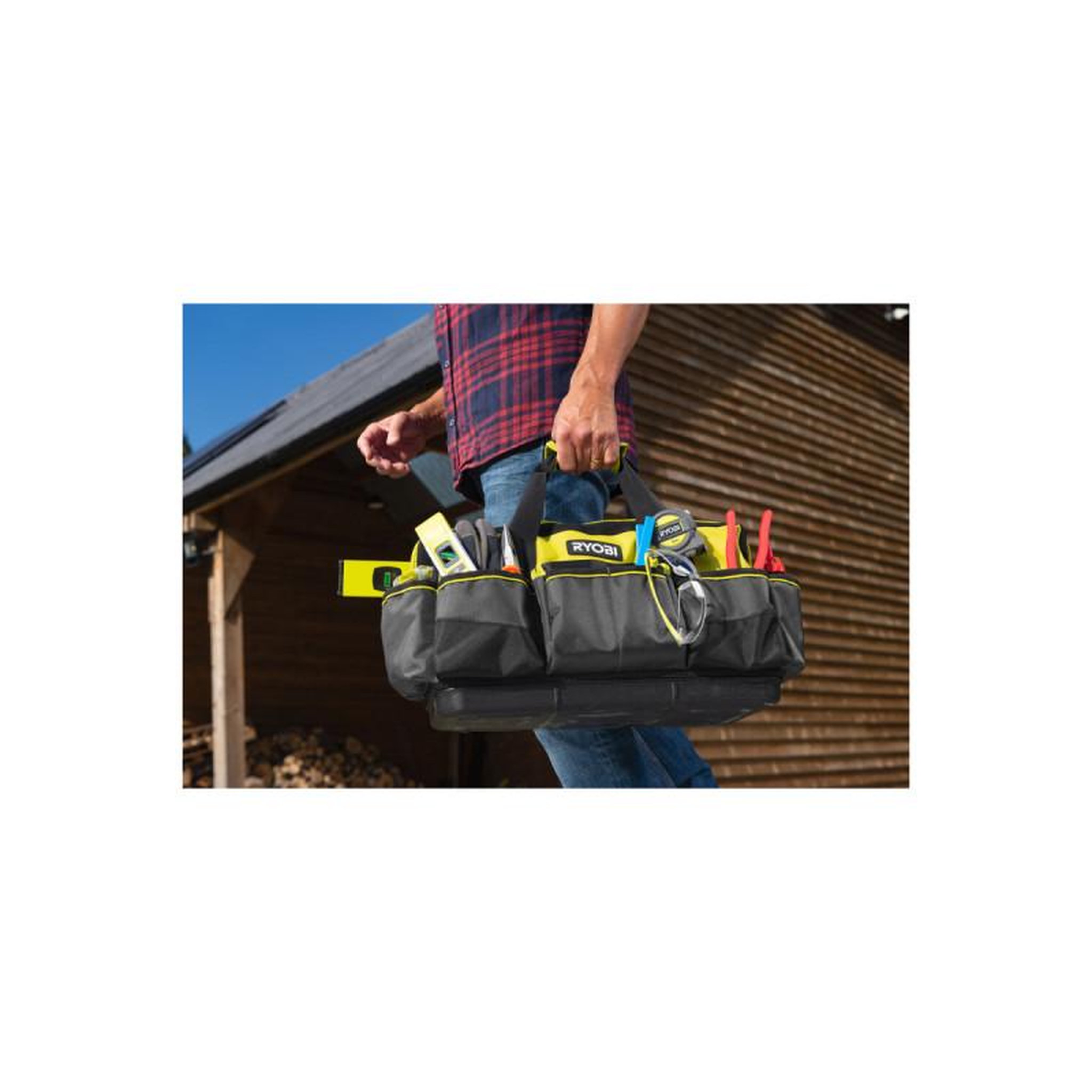 Voir la diapositive 5 : Ryobi Sac de rangement renforcé ryobi - 33 l - rssmtb1