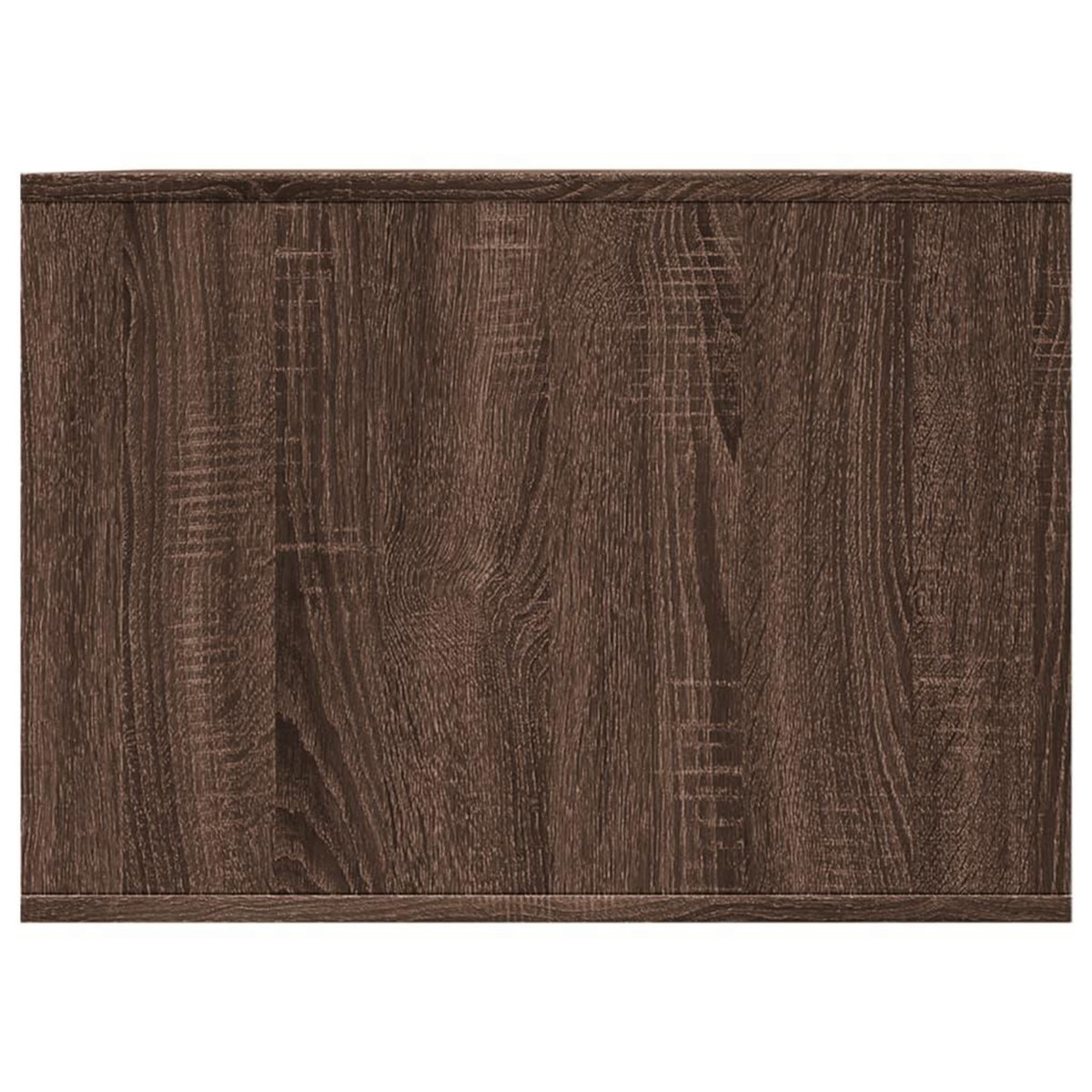 VIDAXL Meuble de bac a litiere pour chat chene marron bois ingenierie