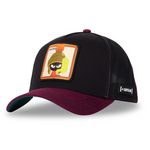 CAPSLAB Casquette homme trucker Looney Tunes Marvin. Coloris disponibles : Marron