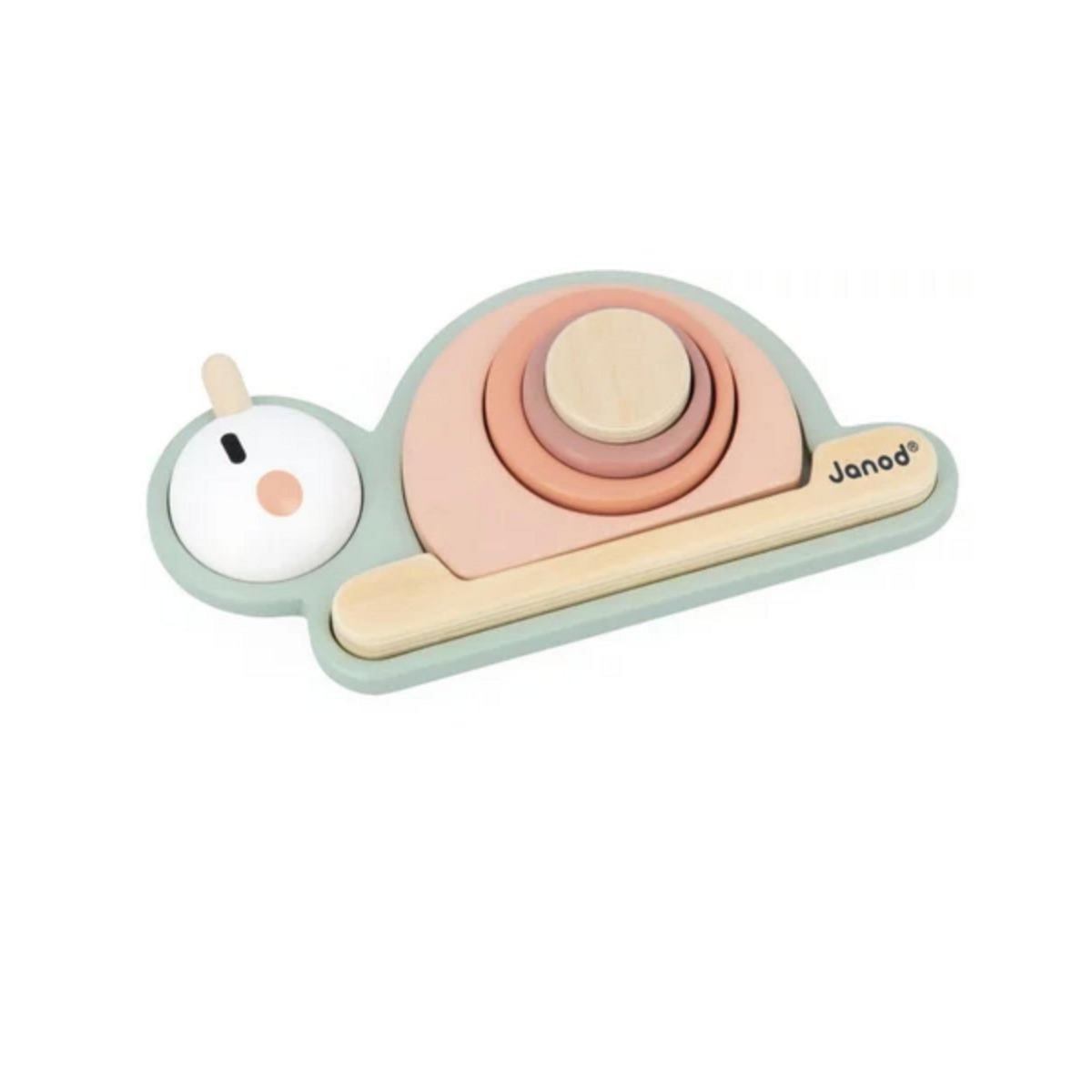 Juratoys-Janod Escargot empilable sensoriel