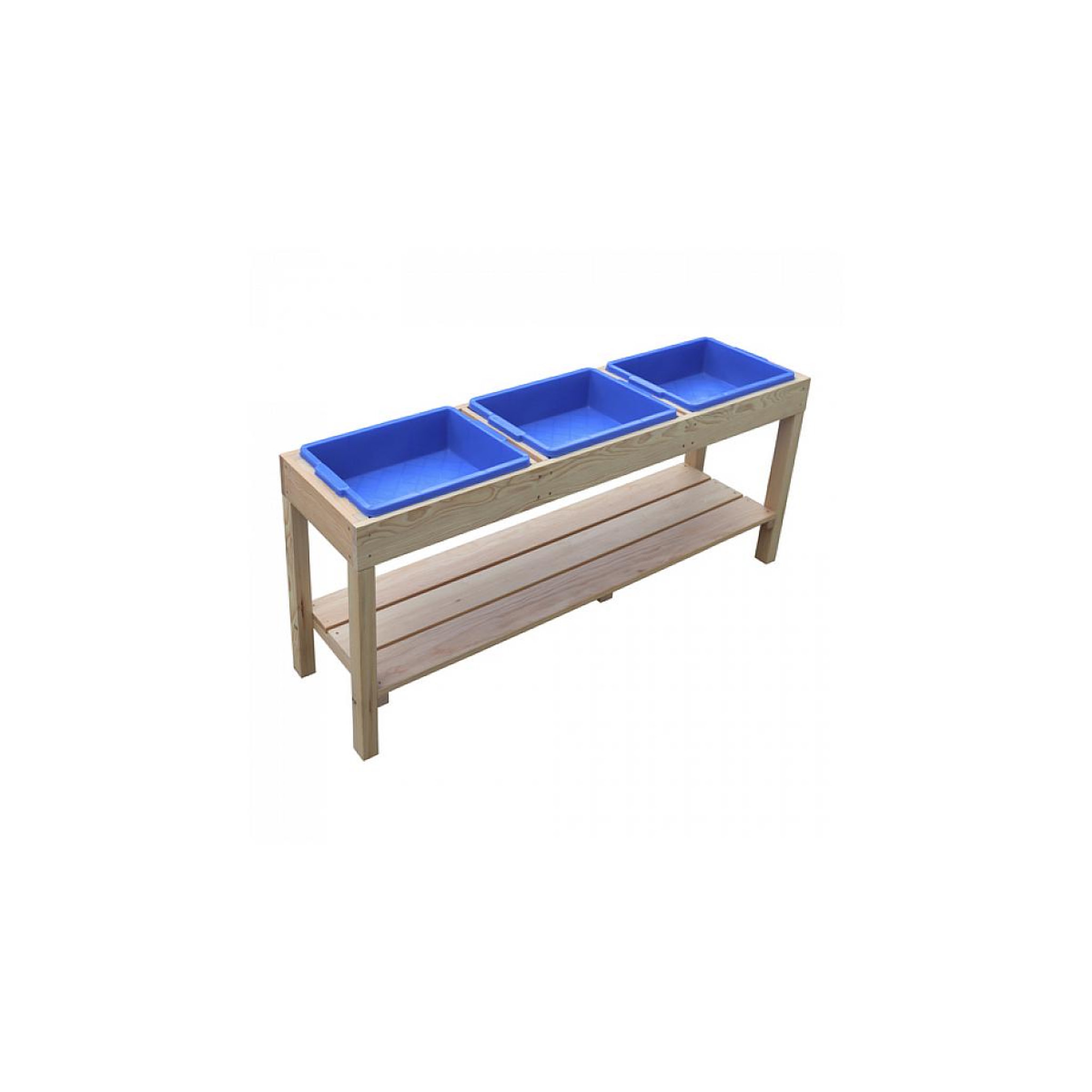Voir la diapositive 4 : Axi House AXI Table d'activite 3 containers Naturel Marron