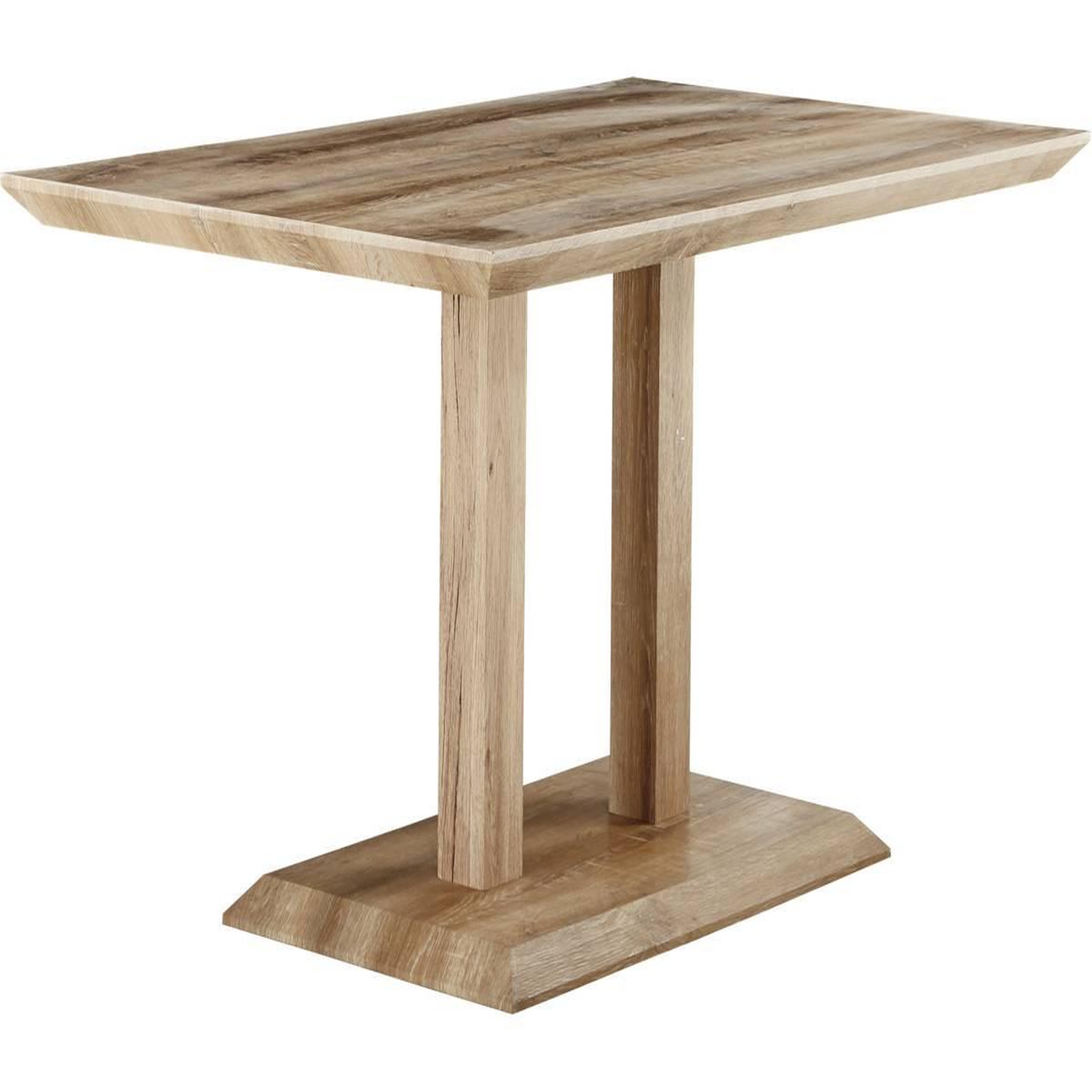 Voir la diapositive 1 : Habitat et Jardin Table repas  Alina  - 130 x 80 x 75 cm - Chêne