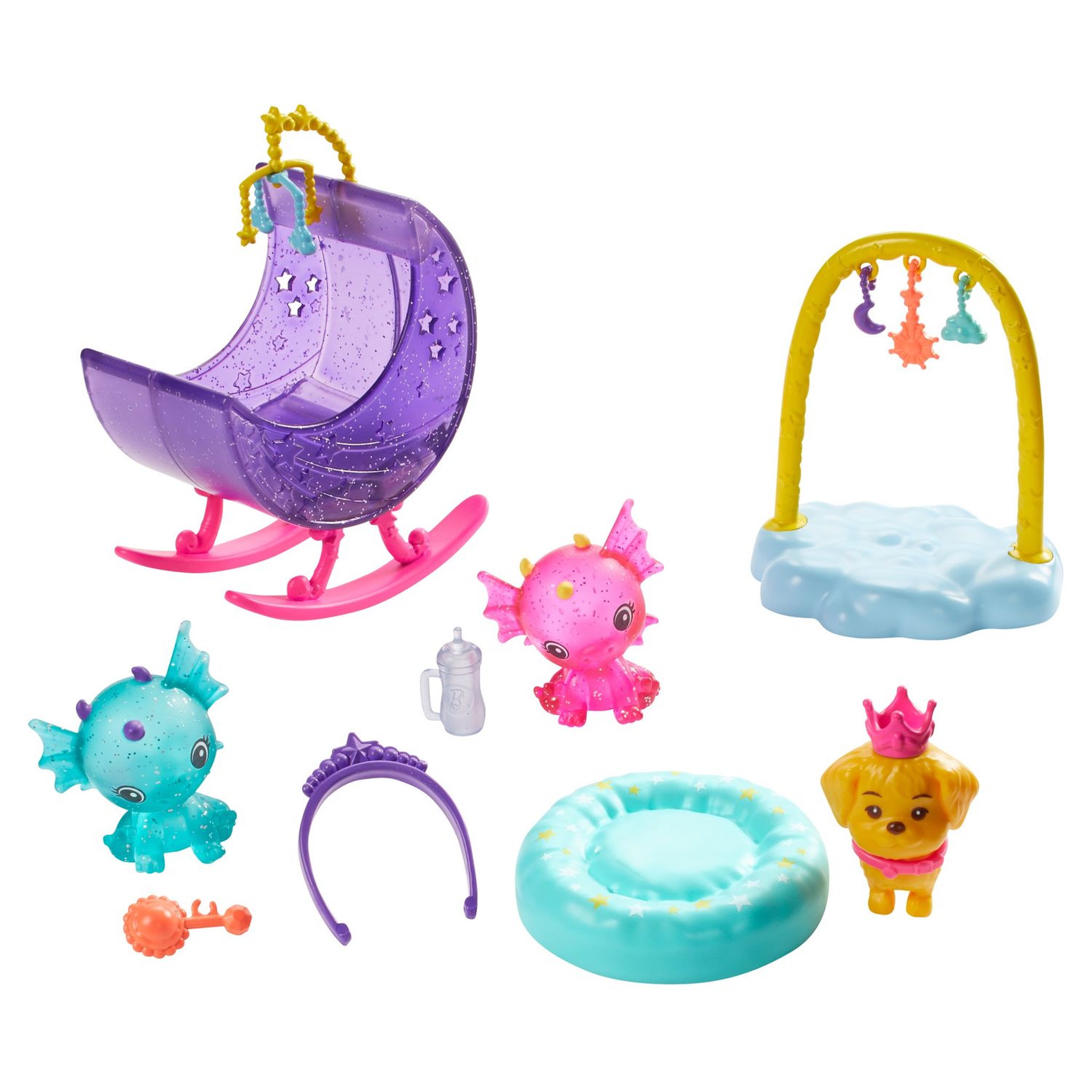 Voir la diapositive 2 : BARBIE Barbie Coffret Bébés Dragons