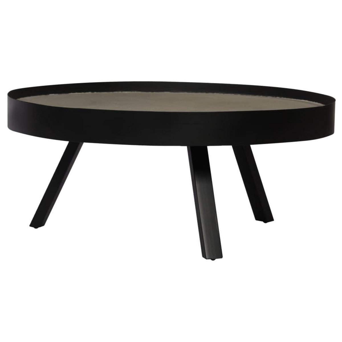 VIDAXL Table basse Dessus de table en beton 74x32 cm