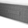 Voir la diapositive 5 : IDLITERIE Matelas ressorts MAX, 7 zones, sommier rigide, pack couette oreiller