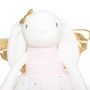 Voir la diapositive 2 : Atmosphera Kids Peluche Enfant  Lapin Glitter  40cm Blanc
