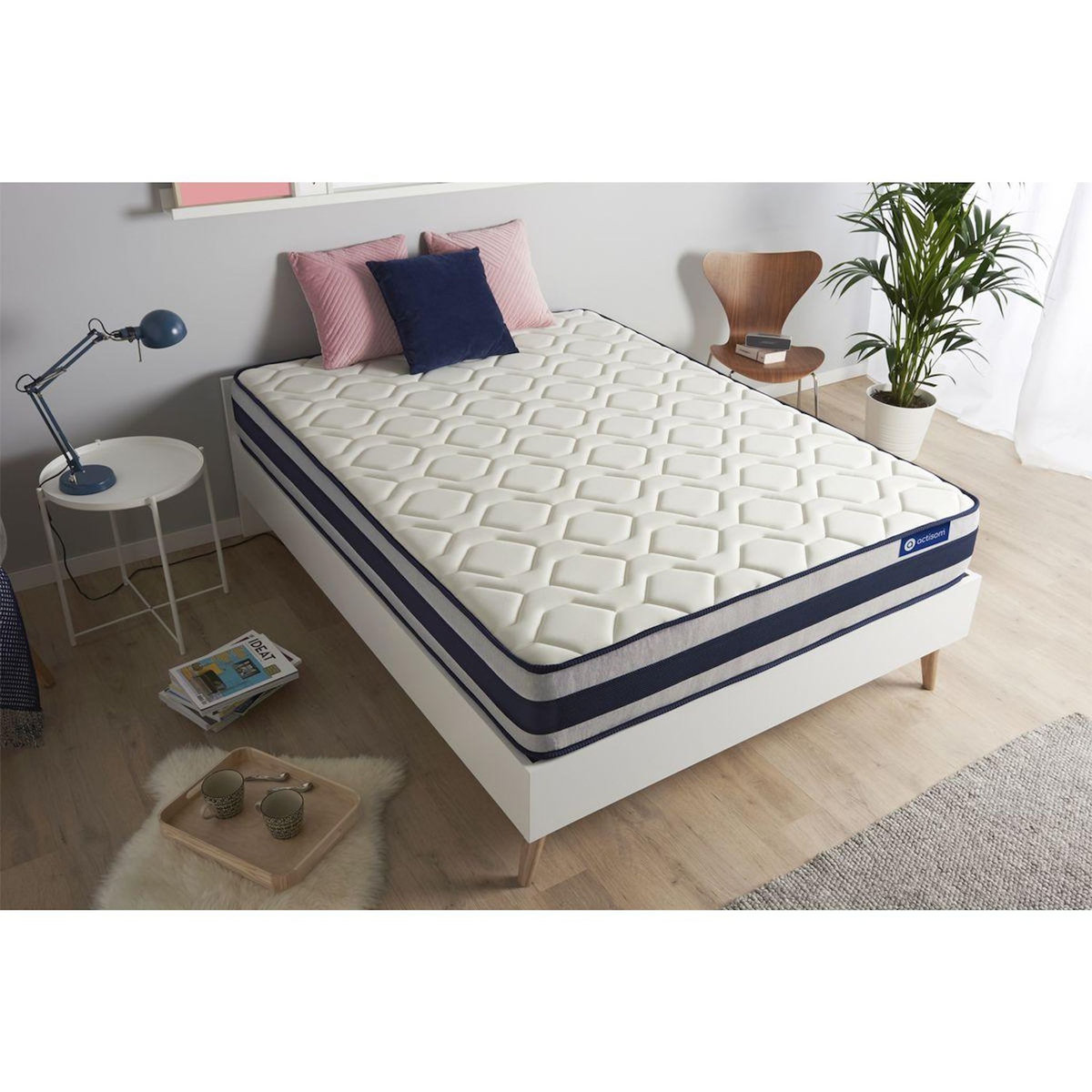 ACTISOM ACTISOM matelas Mémoire de forme ACTIMEMO ERGO 180x200 cm Maxi épaisseur 5zones de confort