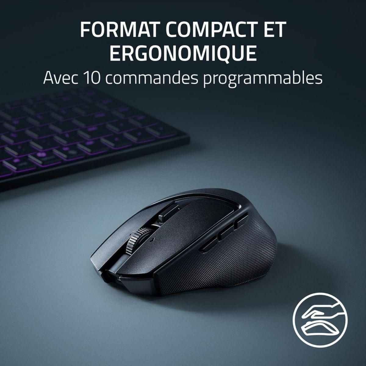 Razer Souris Gamer Sans Fil Basilisk Mobile