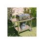 Voir la diapositive 2 : KRAMPOUZ Couvercle plancha ACP9 - Plancha Saveur inox