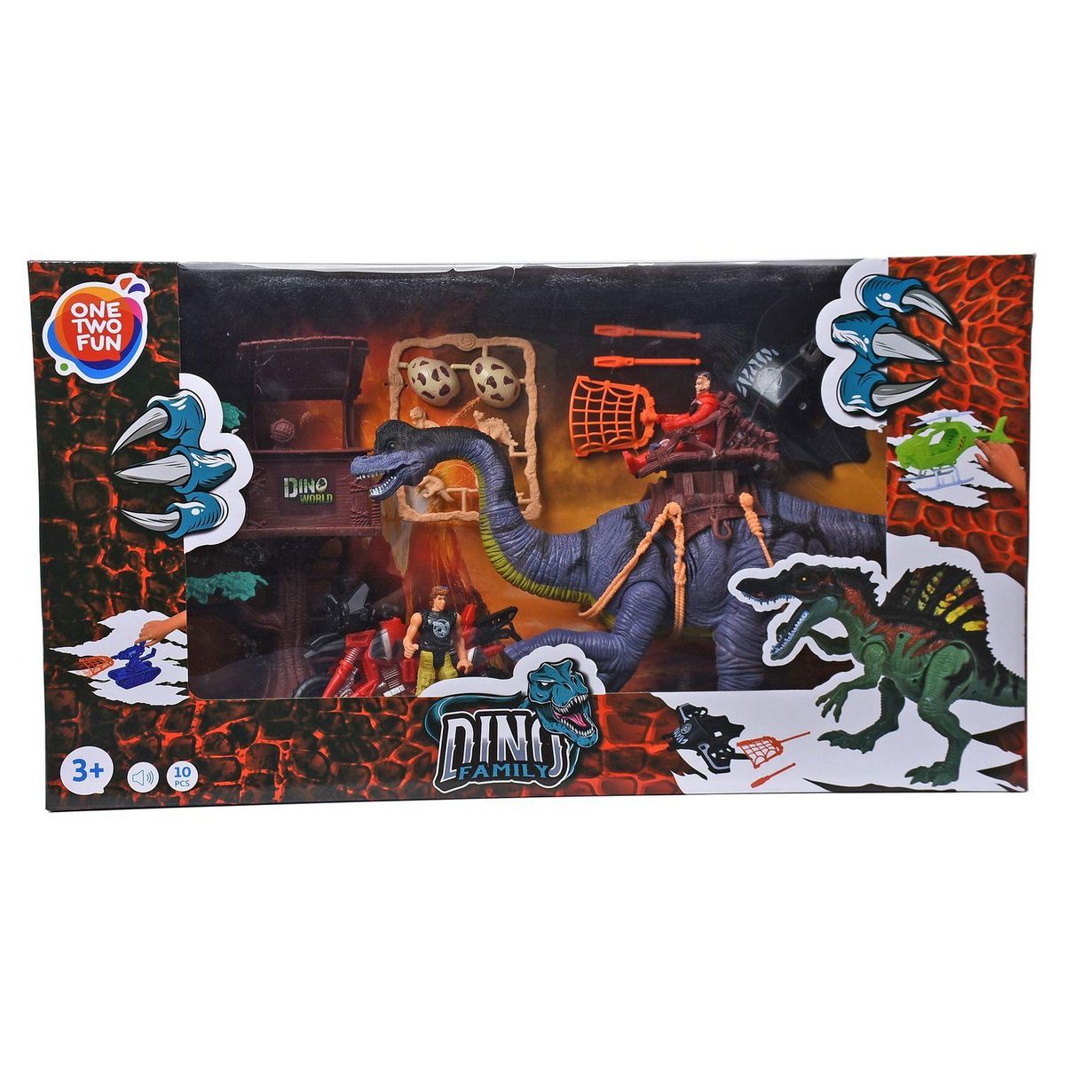 One Two Fun Coffret Dino World 