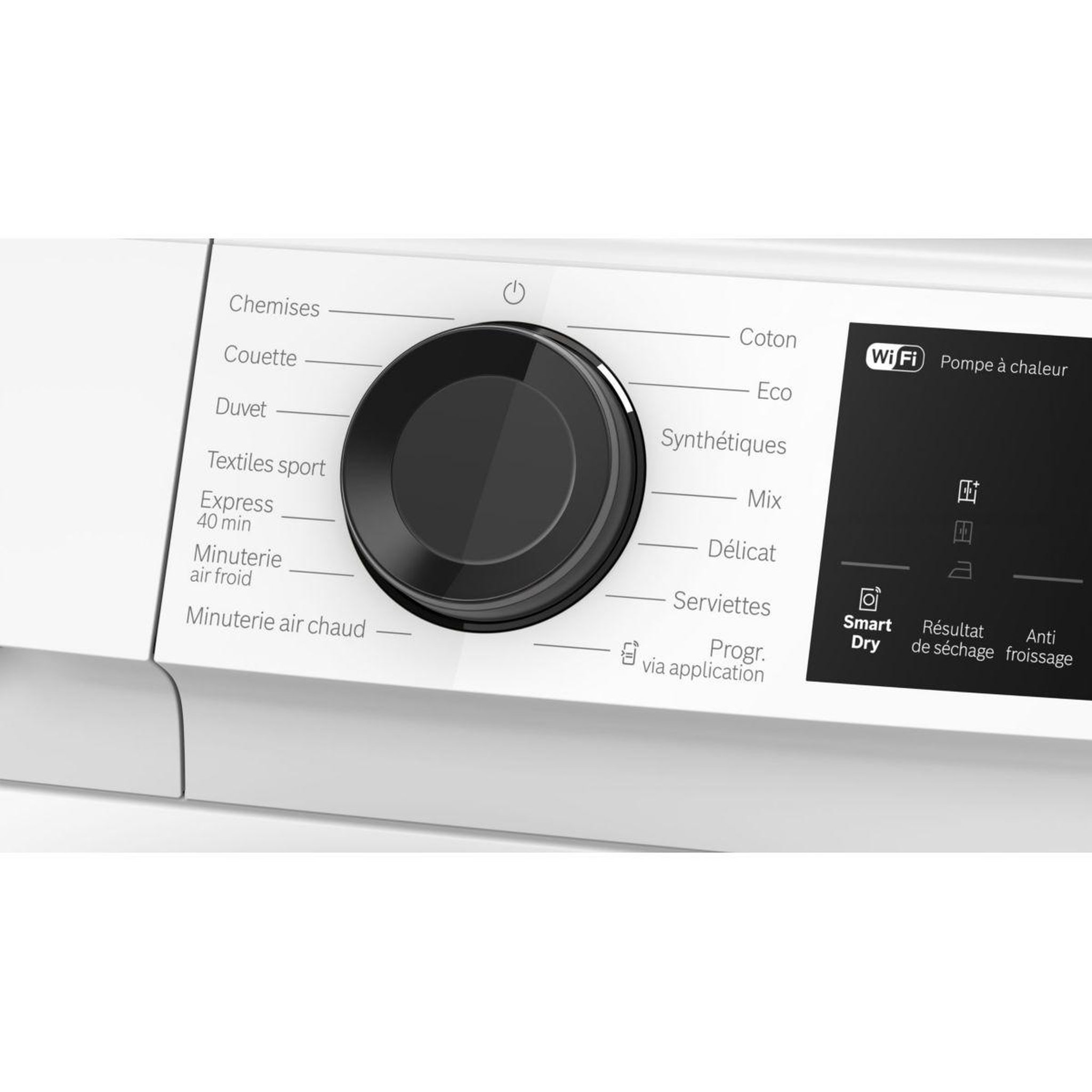 Voir la diapositive 3 : BOSCH Sèche linge pompe à chaleur wqj2320bfr