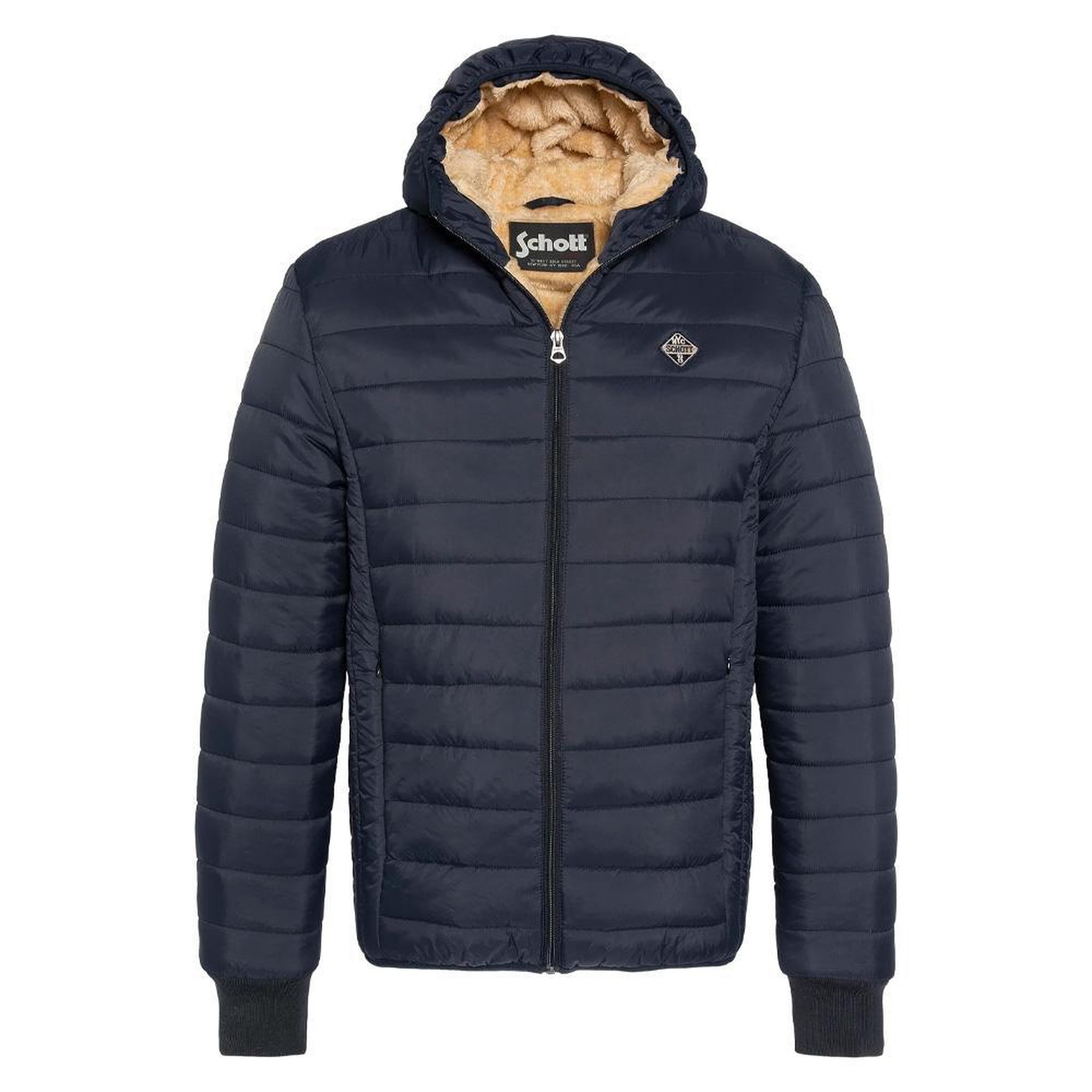 Schott Doudoune  Homme Schott EXPRESSO. Coloris disponibles : Bleu