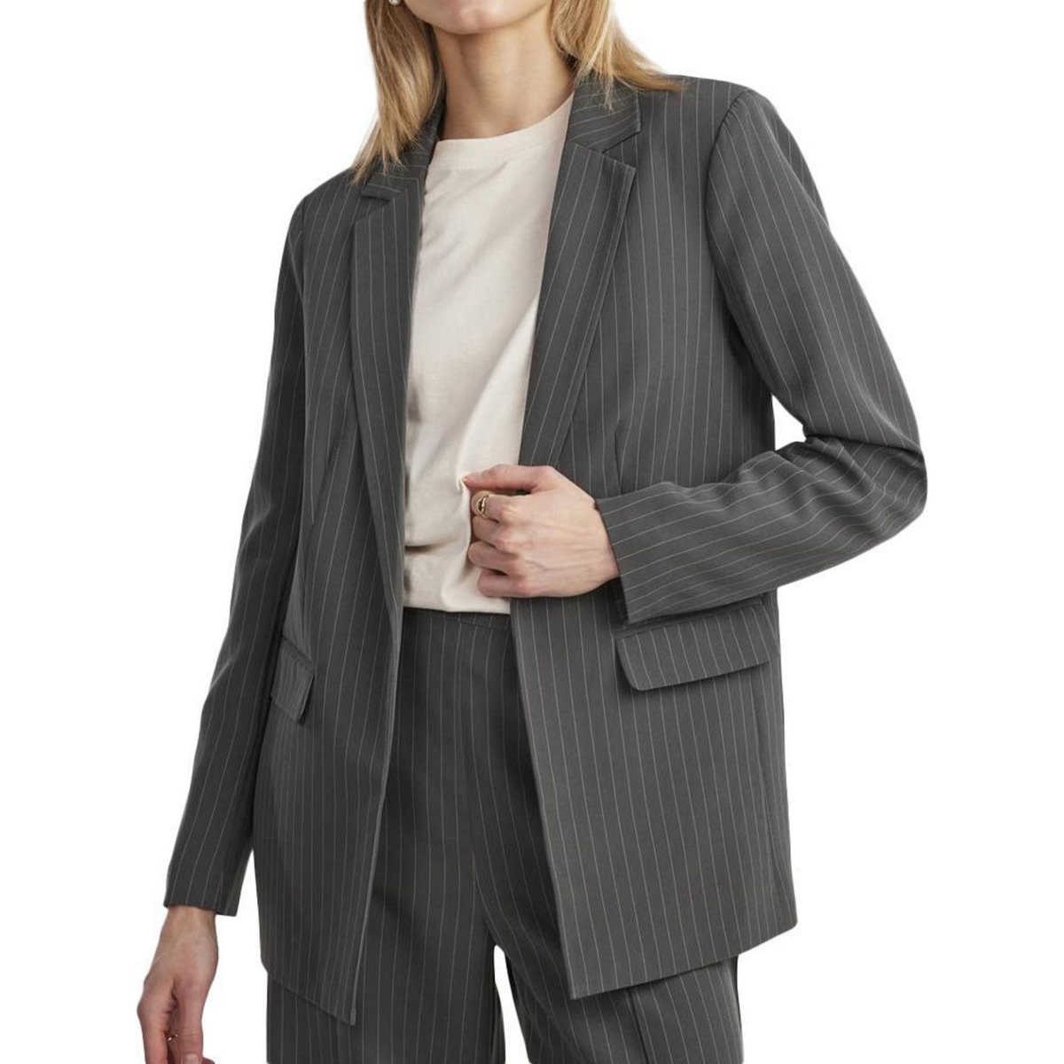 Pieces Blazer  Femme Pieces Striped