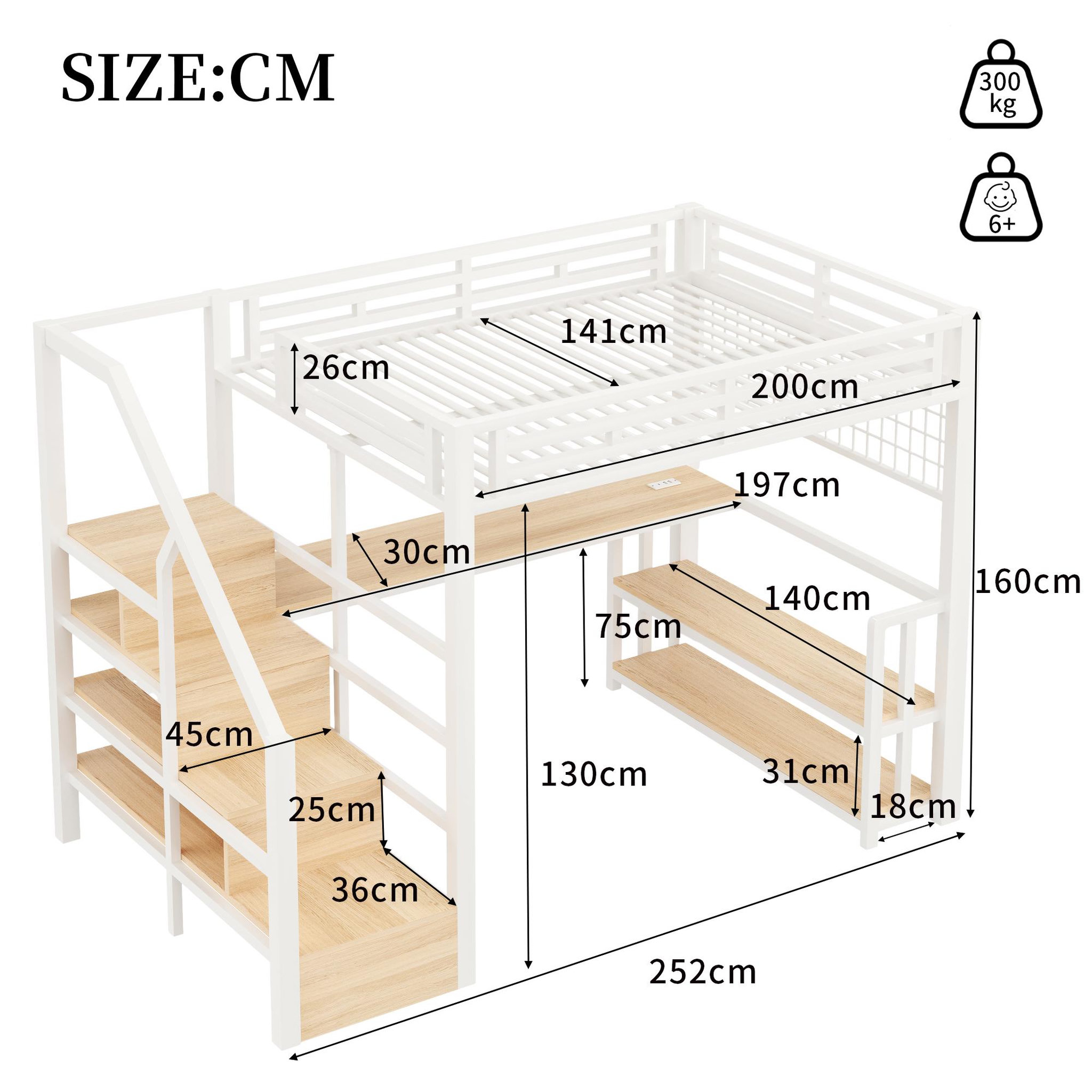 Voir la diapositive 3 : MERAX Lit mezzanine