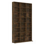 Voir la diapositive 2 : VIDAXL Armoire a CD Chene fume 102x23x177,5 cm Bois d'ingenierie