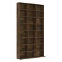Voir la diapositive 2 : VIDAXL Armoire a CD Chene fume 102x23x177,5 cm Bois d'ingenierie