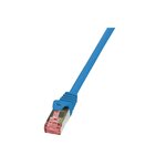 LOGILINK Câble réseau LogiLink CAT 6 2 mètres bleu