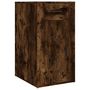 Voir la diapositive 2 : VIDAXL Armoire de bureau Chene fume 40x49x75 cm Bois d'ingenierie