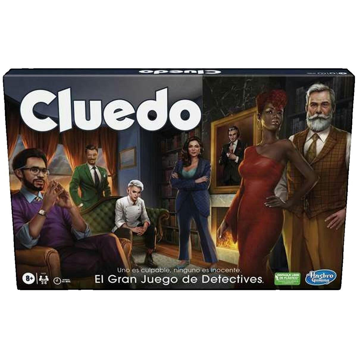 HASBRO Jeu de société Hasbro Cluedo Classic Refresh