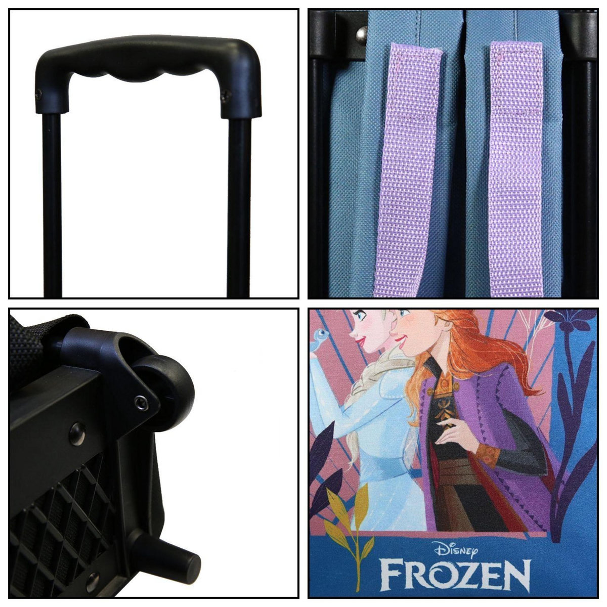 Bagtrotter BAGTROTTER Sac à dos à roulettes 31 cm maternelle La Reine des Neiges / Frozen Bleu