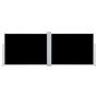 Voir la diapositive 4 : VIDAXL Auvent lateral retractable Noir 120 x 1000 cm