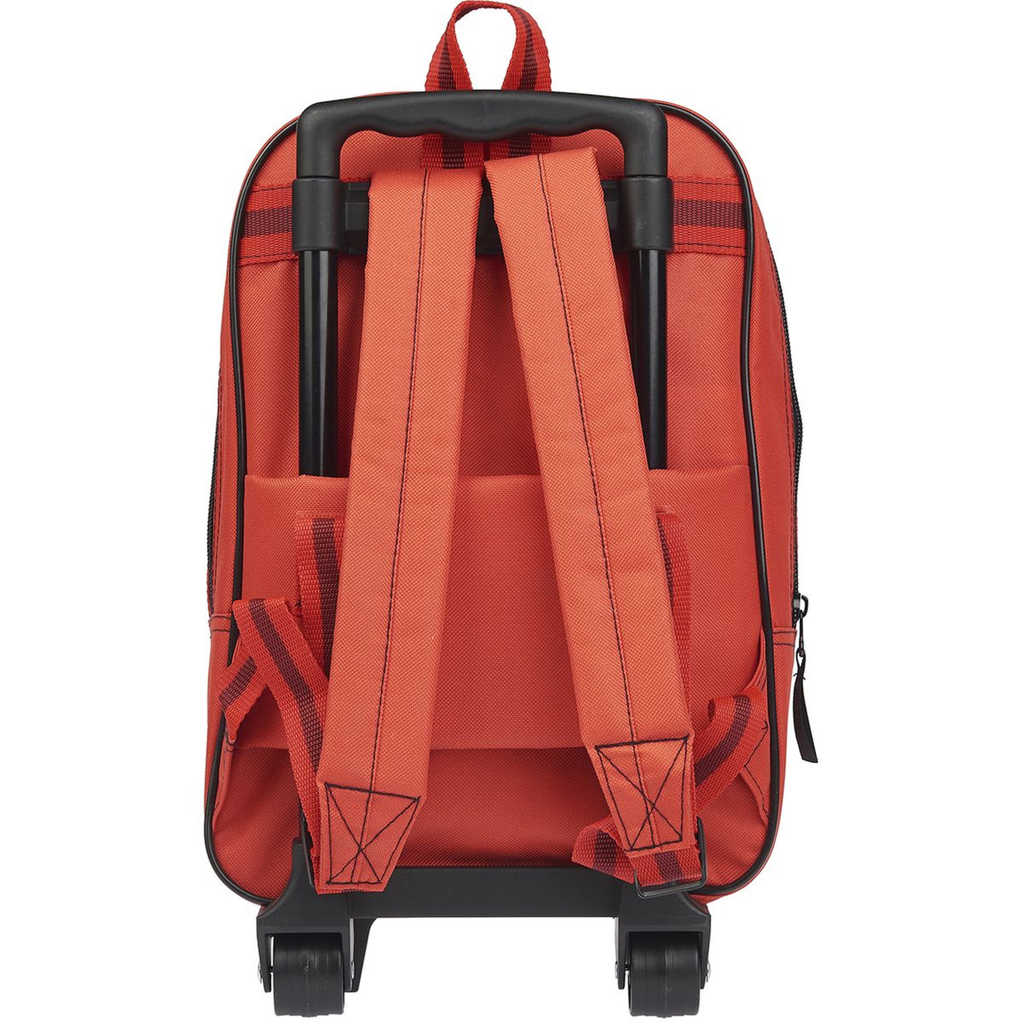 Voir la diapositive 7 : DISNEY Sac maternelle 3D à roulettes rouge Cars