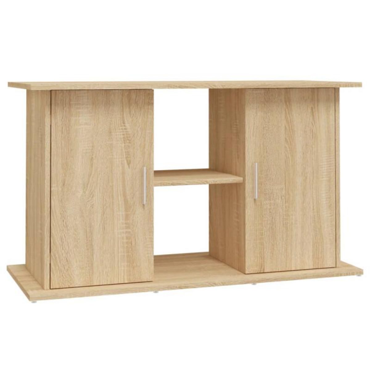 VIDAXL Support d aquarium chêne sonoma 101x41x58 cm bois d ingénierie