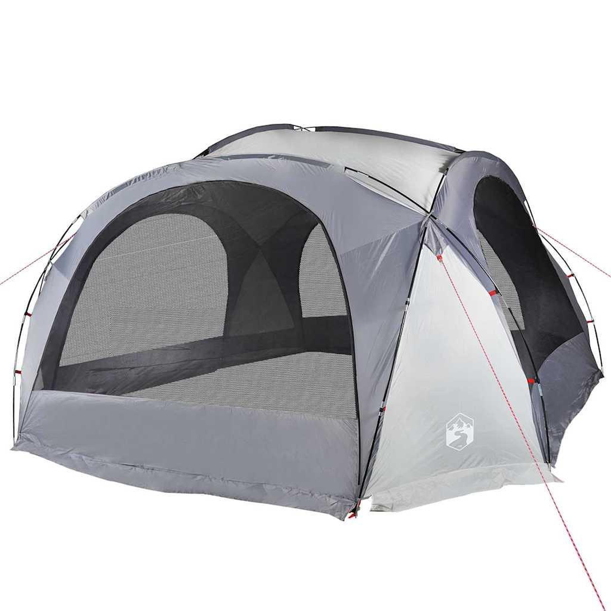 Voir la diapositive 4 : VIDAXL Tente de reception blanc et gris impermeable