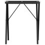 Voir la diapositive 4 : VIDAXL Pieds de table a manger cadre en X 50x40x73 cm acier