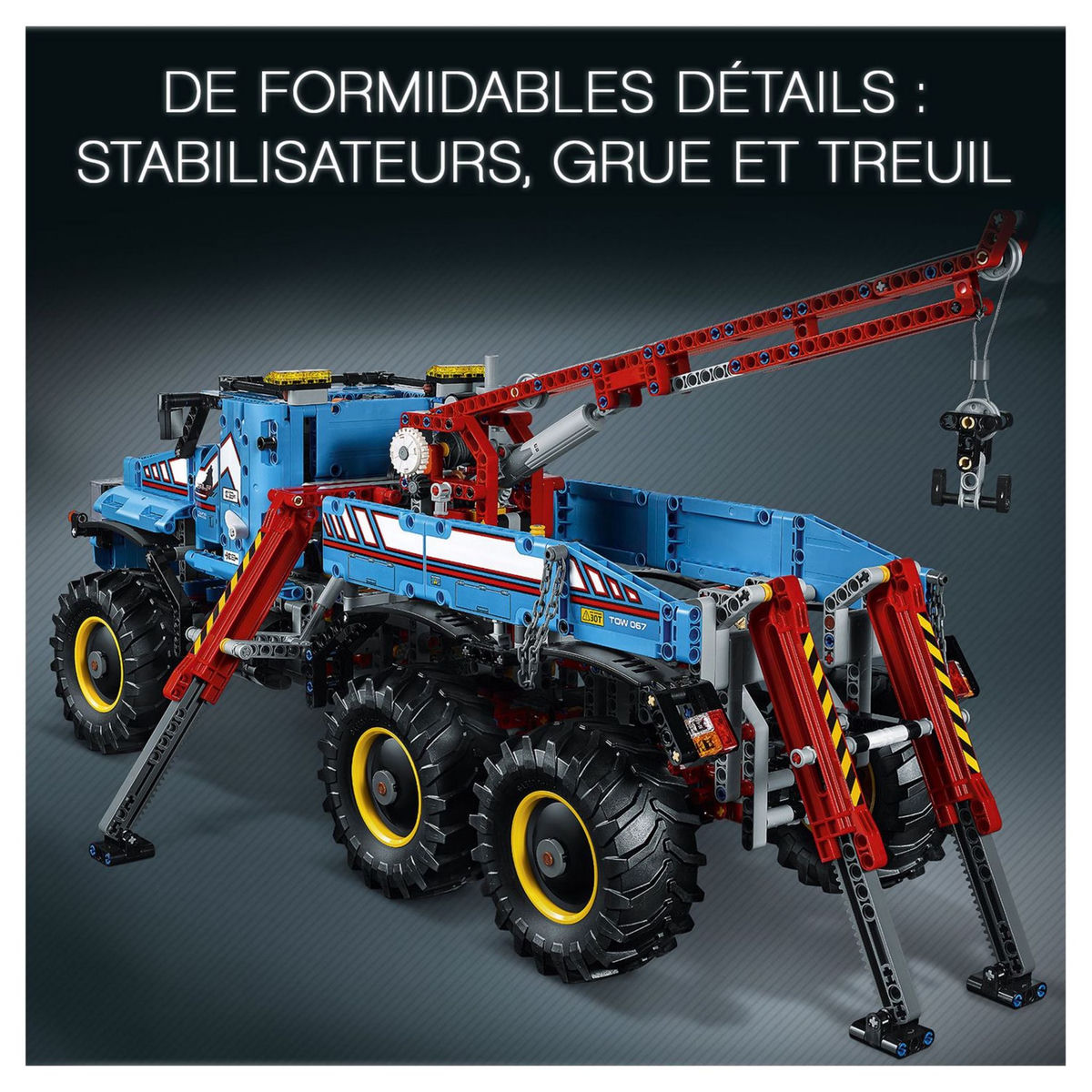 LEGO Technic 42070 - La dépanneuse tout-terrain 6x6