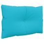 Voir la diapositive 5 : VIDAXL Coussins de palette lot de 2 turquoise tissu Oxford