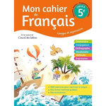 MON CAHIER DE FRANCAIS 5E CYCLE 4. LANGUE ET EXPRESSION, EDITION 2020, Randanne Florence