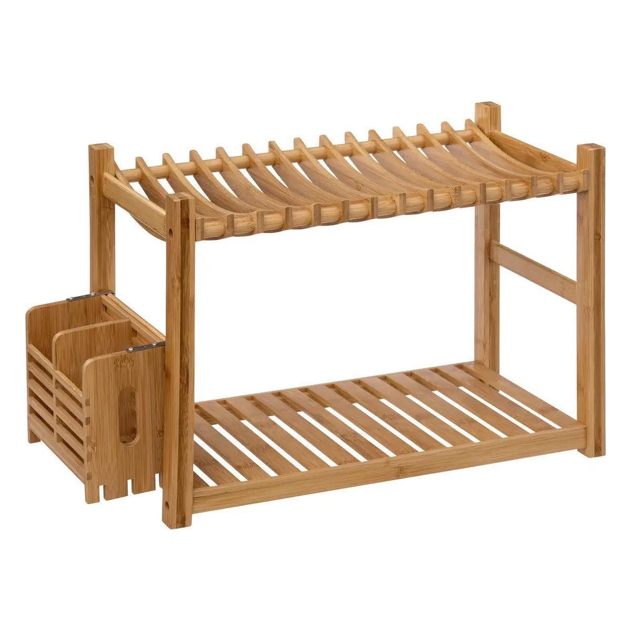FIVE Égouttoir à vaisselle 2 niveaux  bambou  53cm naturel