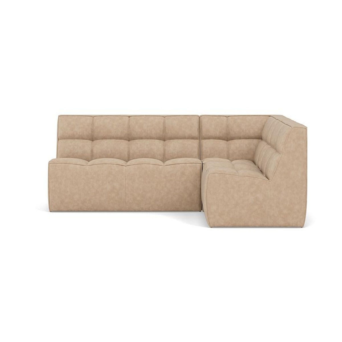 LISA DESIGN Alya - canapé modulable d'angle réversible 4 places en simili