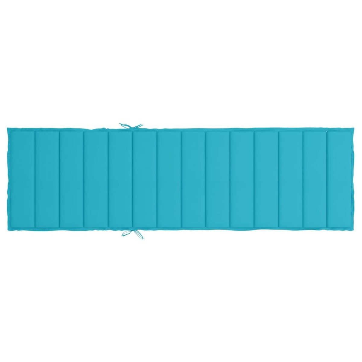 VIDAXL Coussin de chaise longue turquoise tissu oxford