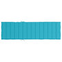 Voir la diapositive 5 : VIDAXL Coussin de chaise longue turquoise tissu oxford
