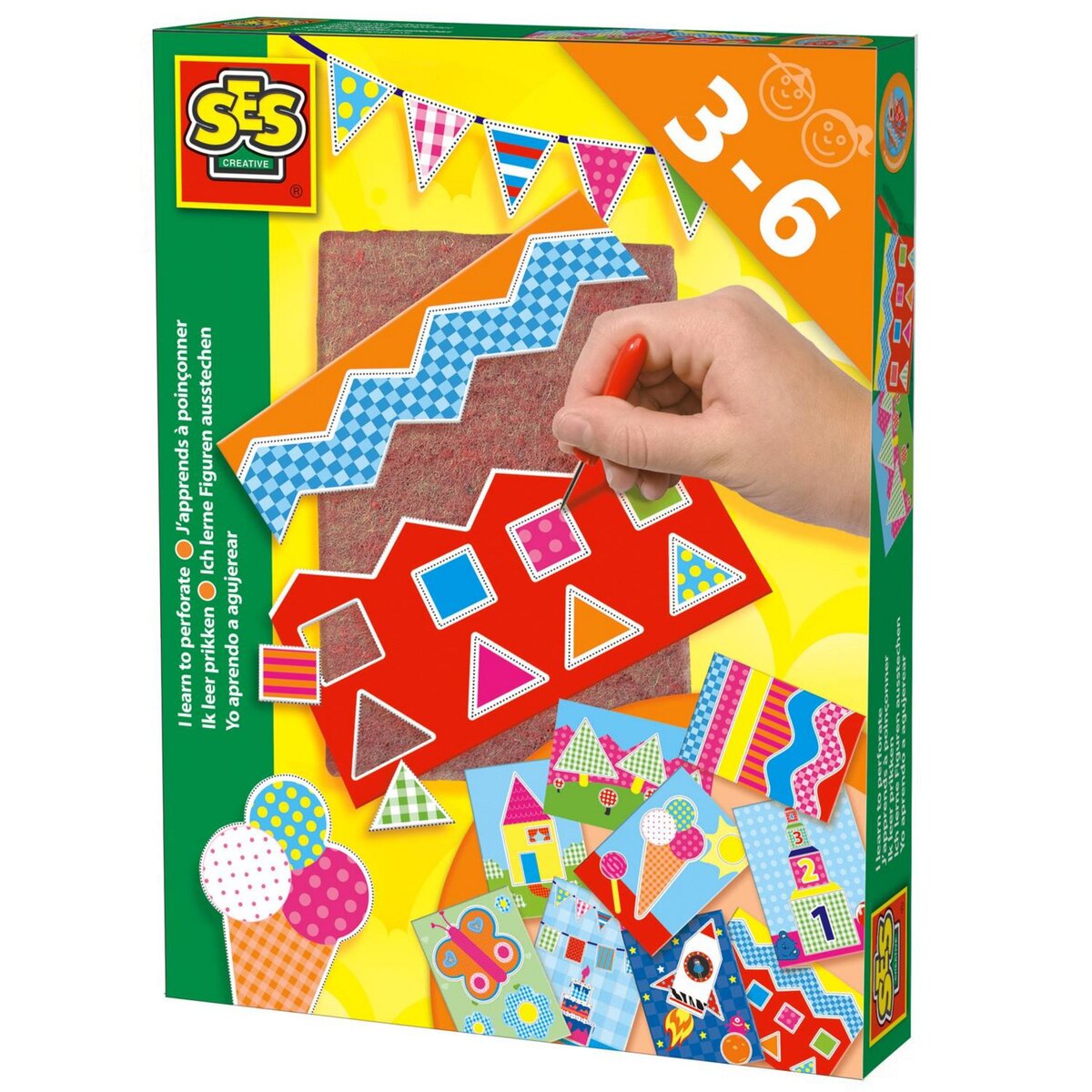SES Creative J'apprends à poinçonner