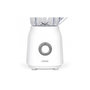 Voir la diapositive 3 : LIVOO Blender 1.5l 600w inox blanc - DOP242W