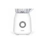 Voir la diapositive 3 : LIVOO Blender 1.5l 600w inox blanc - DOP242W
